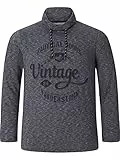 Jan Vanderstorm Herren Sweatshirt Hagen blau, 2XL (XXL) - 60/62