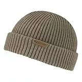 Ziener Unisex Mütze Beanie Strickmütze Wollmütze IPU-Z Hat, Farbe:Beige, Artikel:-60 Sandstone