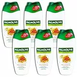 6 er Pack Palmolive Creme-Dusche Milch & Honig Duschgel 6 x 250 ml