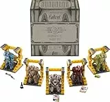 MEGA Fallout Actionfigur Bauspielzeug, T-60 Power Armor Collection mit 327 Teilen, 5 Mikro-Actionfiguren und Zubehör, für Sammler