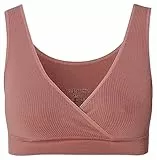 Noppies Damen Gayla Seamless Nursing Rib Cross Top Trägershirt Cami Shirt, Burlwood, M-L EU