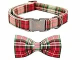 Elegant little tail Hundehalsband, Komfortables Hundehalsband mit Schleife, Herbst Haustierhalsband Verstellbare Hundehalsbänder für kleine, mittlere und große Mädchen- oder Jungenhunde