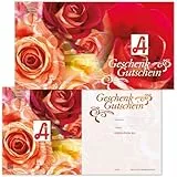GESCHENKGUTSCHEINcom - 10 Blanko Geschenkgutscheine - Formular mit Vordruck für österreichische Apotheken. Apothekengutscheine AP1230A-0-10-V1