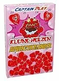 CAPTAIN PLAY Herz Schokolade Adventskalender 2025 mit 24 Herzen aus Schokolade, ausgefallene Weihnachtsdeko, besondere Geschenkidee mit 183g