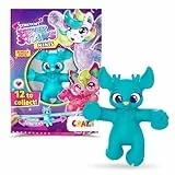 STRETCHY SUPERSTARS Minis - Elastische Actionfiguren für Kinder, Klebrige & Dehnbare Superhelden Figuren zu Sammeln