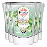 Sagrotan No-Touch Nachfüller Aloe Vera – Für den automatischen Seifenspender – 5 x 250 ml Handseife