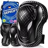 Liebkern Knieschoner Kinder - Ab 2 Jahre - Sicherheitsgeprüft und Komfortabel - Robuste Inliner Schoner - Protektoren Set Kinder - Knie und Ellenbogenschützer Kinder