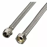 Xavax Wasserschlauch als Verlängerung für Waschmaschine, Spülmaschine und Geschirrspüler, 3/4 Zoll, Aquastop, universal Ersatzteile, 1m