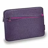 PEDEA Tablet Tasche 9–11' Hülle Case für iPad Pro 11' 2025 M4/M2/M1, iPad Air 11' M3/M2 2024, iPad A16, Galaxy Tab S10FE, S9, A9+, Sleeve mit Zubehörfach, lila