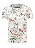 KEY LARGO Herren Jungles Round T-Shirt, White (1000), L