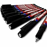 Edding Permanentstift 140S, Superfeine 0,3 mm Spitze, Schwarz, 10er Packung