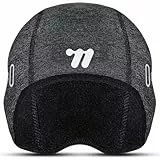 WESTGIRL Fahrrad Mütze Laufmütze, Helm-Unterziehmütze für Herren Damen, Warm Winddichte Wintermütze, Sportmütze Kopfwärmer für Laufen Radfahren Skifahren Snowboarden Motorradfahren