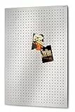 Blomus 66744 Magnettafel gelocht 60 x 90 cm Muro, Silver