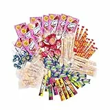 Chupa Chups Teenager Süßigkeiten Mix, 100-teilig mit Lollis, Kaugummis und Bonbons von Center Shock und Chupa Chups, geeignet für Geburtstag und Weihnachten, 1000g