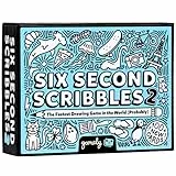 Six Second Scribbles 2 – Das hektisch schnelle und fantastisch lustige Zeichenspiel mit über 100 neuen Karten | Ein familienfreundliches Partyspiel für Kinder, Jugendliche und Erwachsene