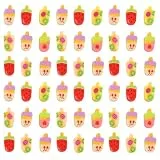 150 Stück Popsicle Mini-Radiergummis Sortiment Neuheit Bleistift Radiergummis Bulk für Belohnungen Preise Geschenk