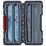 Bosch Professional 15tlg. Säbelsägeblatt Wood and Metal Set (für Holz und Metall, Toughbox, Zubehör Säbelsäge)