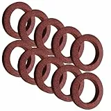 Gastrobedarf Westerbarkey 10 Stück Dichtungen für Druckminderer Vulkanfiberinge 12x18x3mm