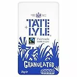 Tate And Lyle Fairtrade Granuliert Reiner Rohrzucker (2Kg)