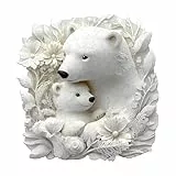 Blumuze Holzpuzzle Erwachsene 295Stück, Polarbär Holz Puzzle, Holzpuzzle Einzigartige Tierform Puzzleteile, Puzzle Holz Erwachsene mit Holzbox (L-34 * 32.9cm)