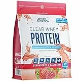 Applied Nutrition Clear Whey Isolate - Whey Protein Isolat, Erfrischendes High Protein Pulver, Fruchtsaft-Geschmack (Erdbeere & Himbeere) (250g - 10 Portionen)