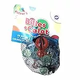 FLYPOP'S - Gefrorene Rauchige Irisierte Kugeln - Freizeitspiel - 033028 - Zufällige Farbe - Glas - Geschicklichkeitsspiel - Kinderspielzeug - 1,6 cm x 1,6 cm - Ab 3 Jahren