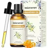 Migcaput Ätherische Öle Osmanthusöl 100 ml,100% Reine Natürliche ätherische Öle, Ätherisches Aromatherapieöl von Erstklassige Qualität, Duftöle für Diffusor, Luftbefeuchter, Entspannen, Massage, Bad