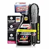 SONAX Felgenreinigung Set FelgenBeast Sonderedition (500ml) Premium Auto Felgenreiniger + ShinyFreaks Felgenbürste - Für eine schonende & gründliche Reinigung für Alufelgen & Stahlfelgen | 2-teilig