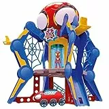 Marvel Spidey und Seine Super-Freunde Web-Spinners Web-Quartier Spielset mit Spidey Action-Figur, Fahrzeug und Zubehör