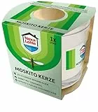 Nexa Lotte Moskito Kerze zur Abwehr gegen Stechmücken und Tigermücken in Innenräumen, bis zu 20 Stunden Brenndauer, Grün, 1 Kerze