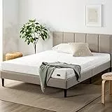 Zinus Matratze 100x200 cm - Härtegrad H3 - Höhe16cm - Öko-Tex zertifiziert - Comfort Cut Foam Matratze mit abnehmbarem Bezug