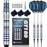 WIN.MAX Dartpfeile 90% Tungsten 3 Stück 90% Wolfram 18 Gramm Dart professionelle