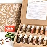 Craftly Chili Gewürz-Geschenkset zum Kochen | Chilis von Craftly | Geschenk für Kochbegeisterte | Einzugsgeschenk | Gewürzset zum Kochen | Geschenkset für Männer & Frauen