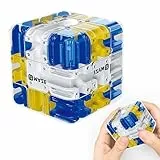 May Huang Labyrinth Kugel Komplexes Puzzle Mit Rollenden Kugeln, Großer Labyrinth 3D Puzzle Würfel, Zauberwürfel Spielzeug Interaktives, praktisches Gehirntrainingsspielzeug zum Stressabbau