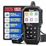 VDIAGTOOL VD30 Pro OBD2 Diagnosegerät Auto, OBD-ii Diagnosewerkzeuge für Alle Fahrzeuge, EOBD Motor Fehlerauslesegerät Kfz mit OBD Vollständigen Funktionen, Kfz Auslesegerät für Alle OBD 2 Autos