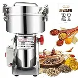 Getreidemühle Elektrisch 2000g Elektrische Mühle High Speed Edelstahl Graingrinder & Kommerzieller Motor Mahlstein Mühle Getreide für Kräuter/Gewürze/Nüsse/Getr