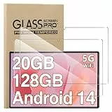 KUSINHOKA Schutzfolie für DEERTiME E15/E9/E6 Tablet 10 Zoll Folie, 2 Stück 9H Härte [Anti-Kratzen] Anti-Fingerabdruck Gehärtetem Schutzglas, Anti-Bläschen [Hohe Empfindlichkeit] Displayschutzfolie