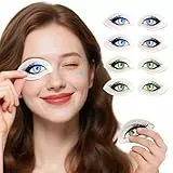 NEWGO Heiß-Kalt-Augenpads mit lustigem Design, 4 Paar wiederverwendbare Kühlmasken für die Augen zur Reduzierung von Schwellungen, Augenringen und Migräne