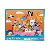 Aquarius Paul Frank Piratenschiff-Puzzle (1000 Teile Puzzle) blendfrei pr zise Passform praktisch kein Puzzle-Staub offiziell Lizenziertes Paul Frank Merchandise & Sammlerst cke 50,8 x 71,1 cm
