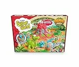 SUPER SAND Goliath Dino World, Magischer Sand für Kinder ab 3 Jahren, Kreativer Spielsand für drinnen