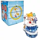 CC Countdown Characters 2024 Sonic the Hedgehog Tails Sammelfigur - Offizieller SEGA Merchandise - Adventskalender Statue zum Zusammenbauen