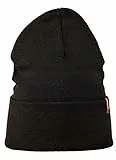 Levi's Unisex New Slouchy Beanie W Red Tab Detail Strickmütze, Schwarz (Black), One size