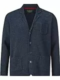 Charles Colby Herren Strickjacke Earl James (Freizeit-Sakko, Herren-Blazer) dunkelblau, 3XL (XXXL) - 64/66