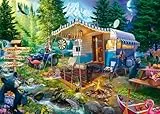 Schmidt Spiele 58575 Jeff Haynie, Mit dem Caravan in den Bergen, 1000 Teile Puzzle