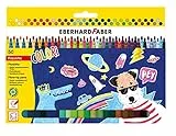 Eberhard Faber 551150 - Filzstifte Set Colori, 50 Malstifte mit dünner Spitze, Filzstifte auswaschbar