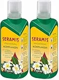 Seramis Vitalnahrung für Blühpflanzen, 500 ml – Blumendünger für optimales Pflanzenwachstum, Flüssigdünger mit praktischer Dosierhilfe, 6,3x6,3x20,9 cm (Packung mit 2)