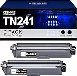 KEENKLE TN241BK TN242BK Kompatibel für Brother TN-241 TN-242 TN245 TN246 für Toner Brother MFC 9332CDW DCP 9022CDW MFC 9142 CDN HL-3142CW HL-3152CDW MFC-9342CDW (2 Schwarz)