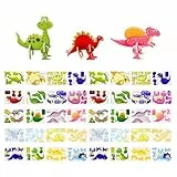 CVDYWDJIE 40-Teiliges Dreidimensionales Dinosaurier-Puzzle, Spielzeug Zum Zusammenbauen Aus Papier, Kreatives Kinderspielzeug, Lernspielzeug Für Kinder, Spielzeug Für Die Frühkindliche Bildung