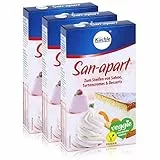 Küchle San-apart 125g - Zum Steifen von Sahne,Tortencremes & Desserts (3er Pack)