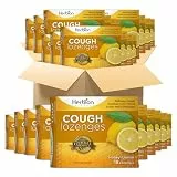 Herbion Naturals Hustenbonbons mit natürlichem Honig-Zitronen-Geschmack, 18 Lutschtabletten - Lindert Husten, befreit die Nase, beruhigt den Hals (48er Pack)